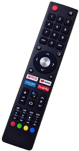 Xeovox BPL led Tv remote Smart Android 4k LED UHD HD bpl remote with OTT Hotkeys BPL SMART LED TV Remote, Without voice Remote Controller
