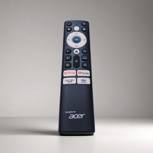 Narayan Enterprises Without Voice Remote Compatible with AcerLED TV Black with Prime Youtube & Netflix Hotkeys Acer Tv Remote Controller