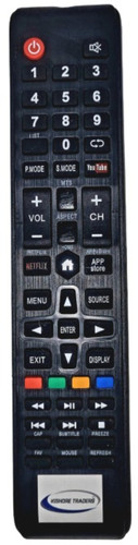 Kishore Traders Compatible Remote Control For eAirtec / Sony Wisdom Share Smart Led Tv Sony Wisdom Share Smart, eAirtec Smart Led Tv Remote Controller