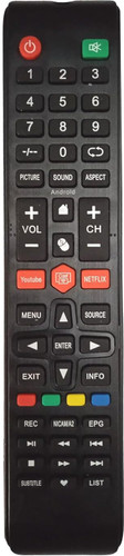 BhalTech LED Smart TV Remote Compatible for Itel Tv Remote Controller
