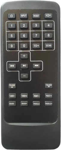 HDF Remote Control Works for iBall Tarang Lion 40 Watt BT 2.1 Bluetooth Multimedia Speaker Channel Wireless | 40 Watt BT 2.1 iBall Tarang Lion 40 Watt BT 2.1 Channel Wireless Bluetooth Multimedia Speaker Remote Controller