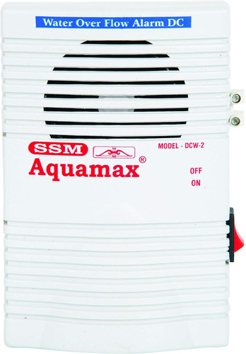 SSM AquaMax Smart DC water tank overflow alarm white ABS body I Human voice alarm Wired Sensor Security System