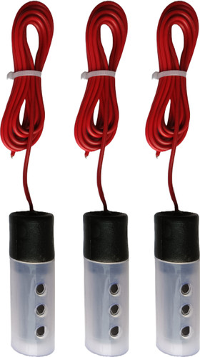 AQUAA SOLUTION AQ00CS03 3 Unit Carbon Sensors With 1.5 m Wire For Water Lavel Wired Sensor Security System