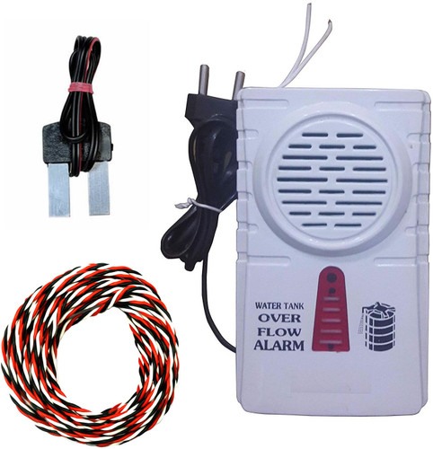 iWin New Water Tank Alarm Overflow with High Quality Voice Sound With 15mtr connecting wire 01 Wired Sensor Security System
