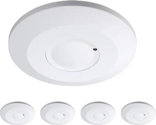 Geld Tech Microwave Ceiling Mount Sensor | very efficient and sensitive | Pack of 5 Wired Sensor Security System