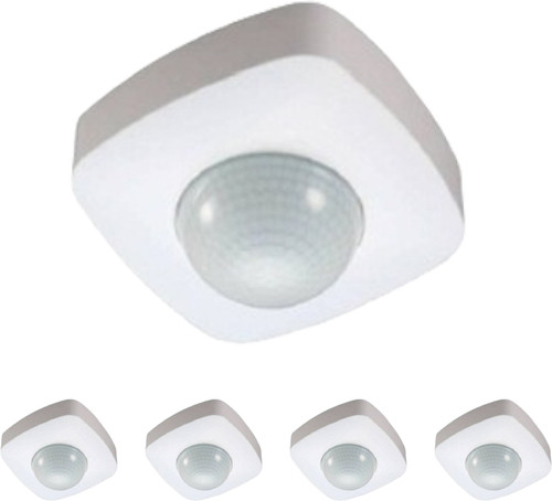 Geld Tech Ceiling Mount Occupancy Sensor | Detects Human | day/night sensor | Pack of 5 Wired Sensor Security System
