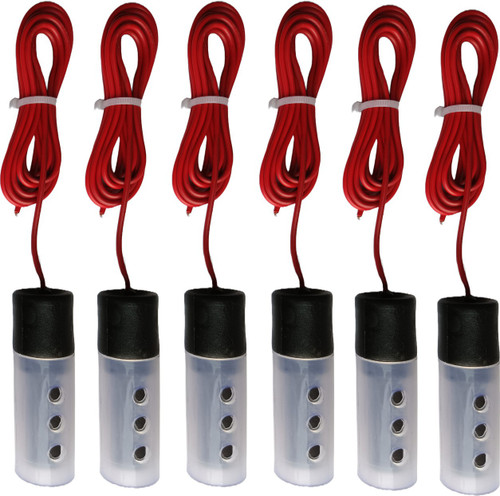 AQUAA SOLUTION AQ00CS06 6 Unit Carbon Sensors With 1.5 m Wire For Water Lavel Wired Sensor Security System