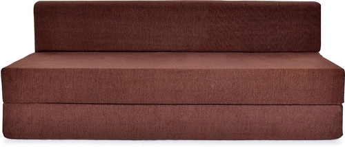 Friends super Life Fashion Life-6X6 Comfort for All with 3 Multi Star 3 Seater Double Foam Fold Out Sofa Cum Bed