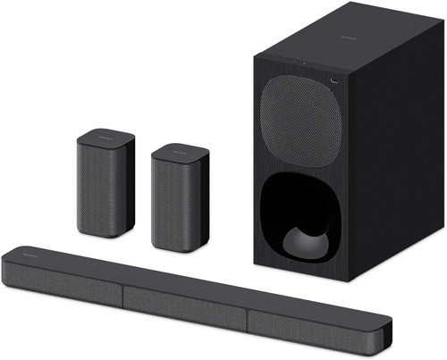 SONY HT-S20R 5.1ch Home Theatre with Dolby Digital, Subwoofer, Rear Speakers, 400 W Bluetooth Soundbar Black, 5.1 Channel