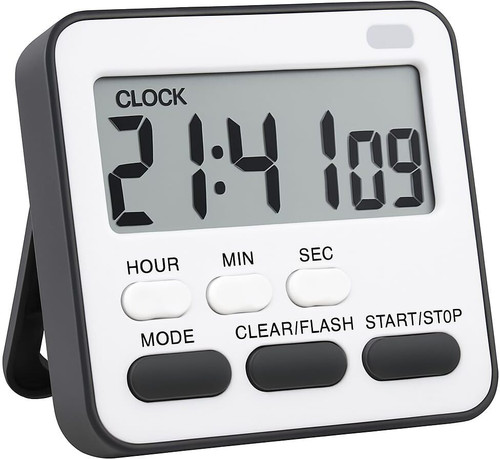 AERYS Digital Black Clock
