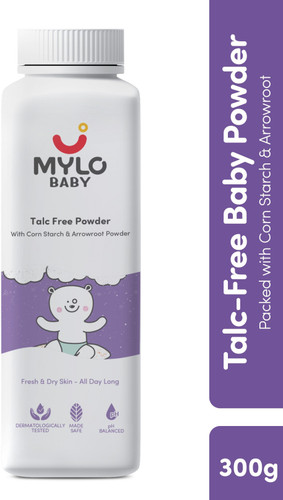 MYLO Baby Talc Free Powder for Kids | Made Safe Australia Certified