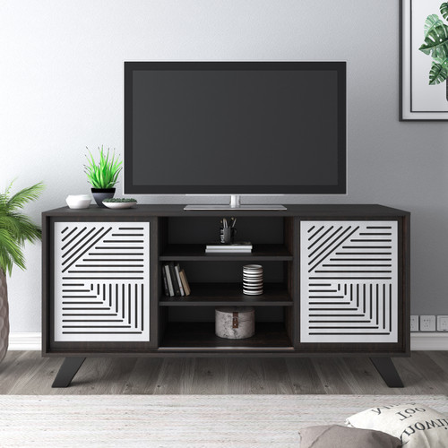Flipkart Perfect Homes Elvis Engineered Wood TV Entertainment Unit