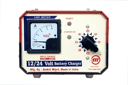 ankit mart A/M 12/24 VOLT (R) BATTERY CHARGER