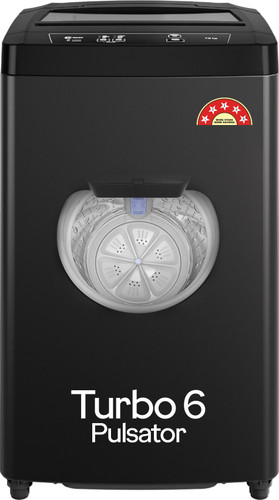 Godrej 7 kg 5 Star with i-Wash technology Washing Machine Fully Automatic Top Load Black, Grey