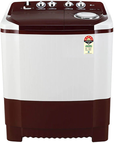 LG 7.5 kg Semi Automatic Top Load Washing Machine Maroon