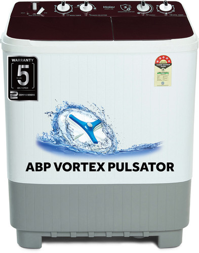 Haier 7.5 kg Semi Automatic Top Load Washing Machine Multicolor