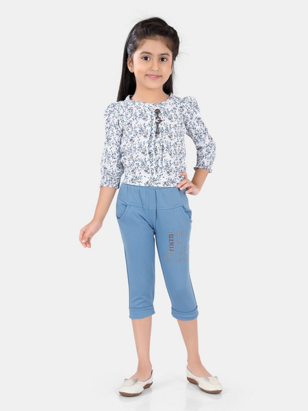 Baby Girls Casual Top Capri