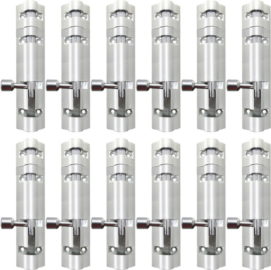 Life Vision Push to Close Latch Aluminium, Stainless Steel