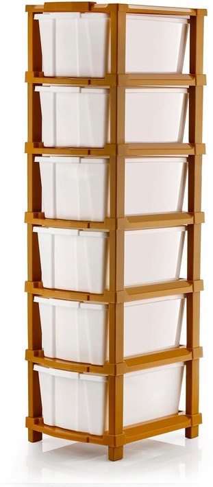 88% OFF J K INTERNATIONAL 6 Compartments Plastic Drawer - ₹498 (₹4299 MRP)