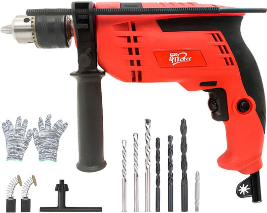 HPD 13mm Impact Drill 850 WATT With Reverse/Forward And Speed Control ( Dual Mode Drill + Hammer ) Heavy Full Copper 13RE Impact Driver 13 mm Chuck Si