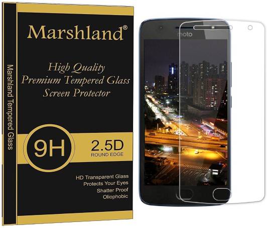 Marshland Tempered Glass Guard for Motorola Moto G5S Plus