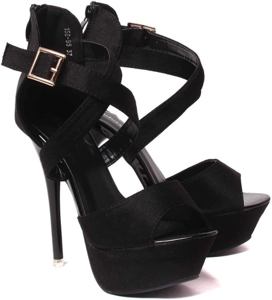 black pencil heels online