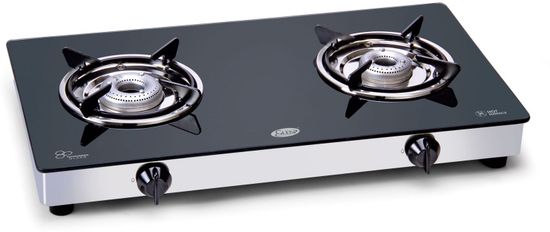Glen Glass Cooktop Stainless Steel Manual Gas Stove Price In India