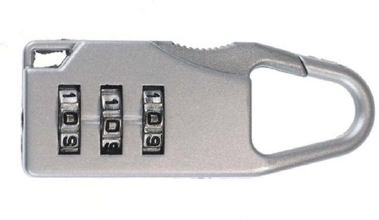 Ph Artistic 3 Digit Re Settable Code Number Combination Suitcase Bag Lock Padlock