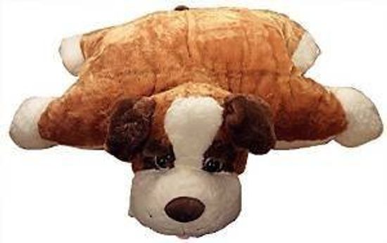 Kelly Toy Pillow Chums St Bernard Dog Pillow 19 Inch Pillow