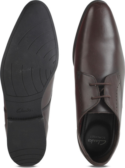 clarks bampton lace black