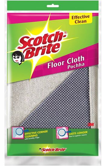 Scotch Brite Floor Wet And Dry Cotton Cleaning Cloth