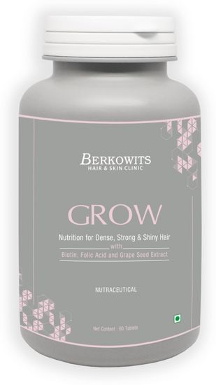 Berkowits Berkowits Grow Biotin Supplement For Strong Shiny Hair