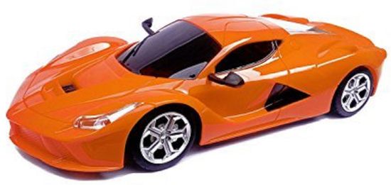 Tako Bell Kids Fav Super Car Orange Colour Racing R C Remote Control