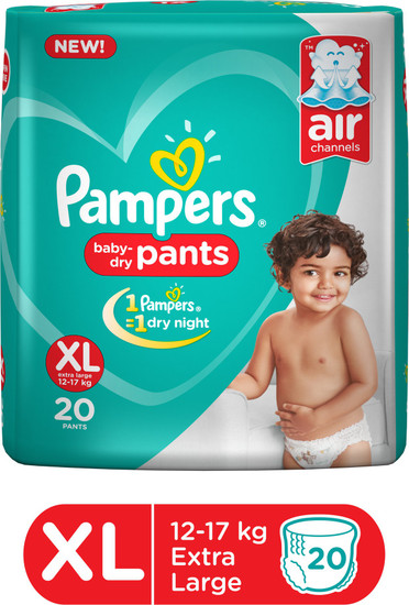 flipkart pampers diapers xl