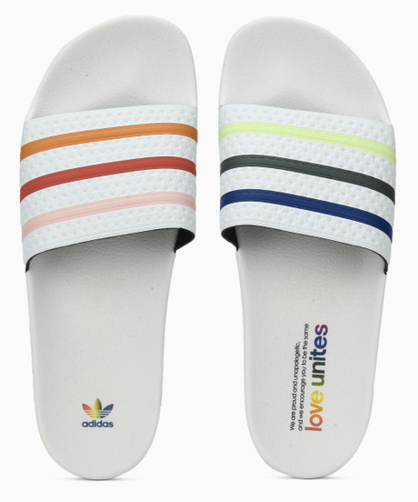 pride slides adidas