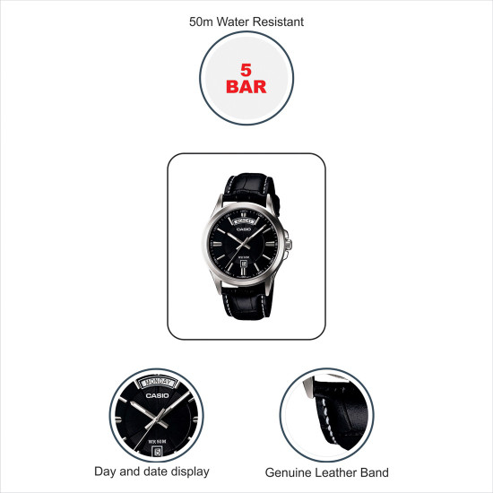 casio ad237 enticer men's watch