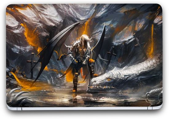 Saledart Fantasy Art Dragon Man Flying And Street Fighter