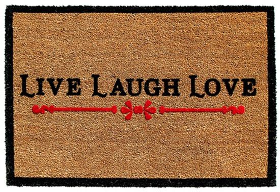 Onlymat Coir Door Mat Natural Coir Flock Mat Buy Onlymat Coir