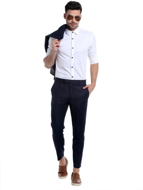 JACK  JONES Slim Fit Men Pink Trousers  Buy JACK  JONES Slim Fit Men  Pink Trousers Online at Best Prices in India  Flipkartcom