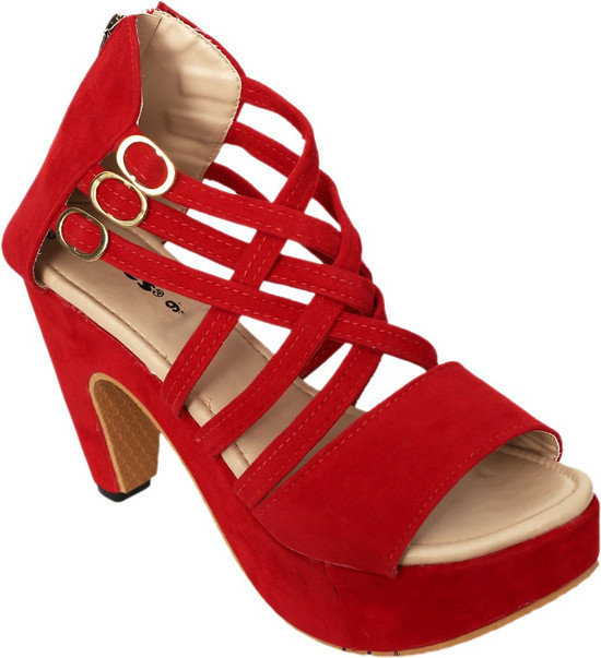 red colour ki sandal