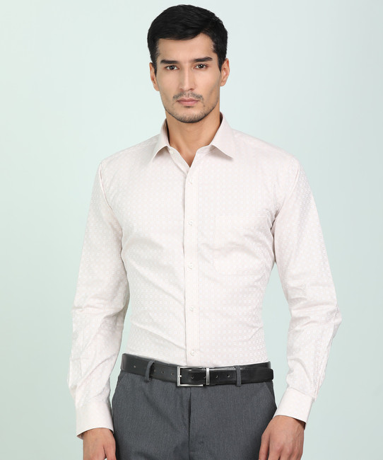 beige formal shirt