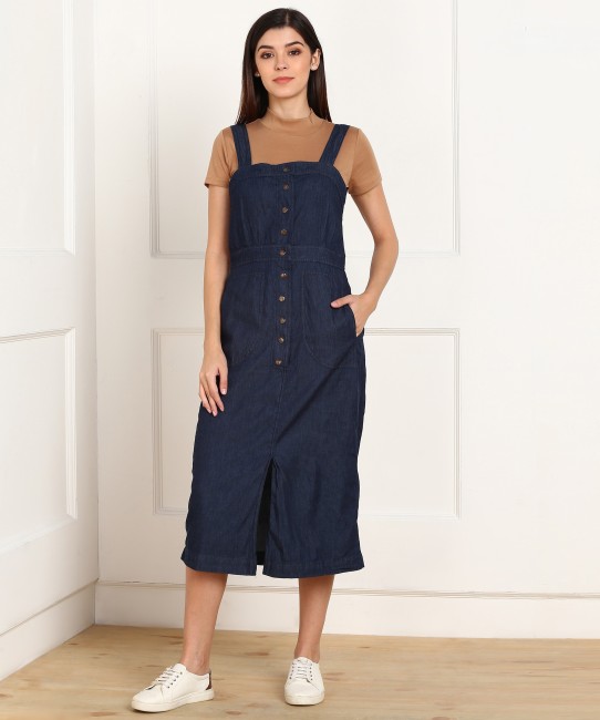 16 Best Denim Pinafore Dress ideas | how to wear, clothes, outfits