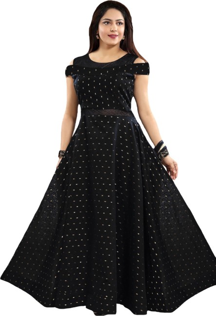 Black Gowns Online Latest Designs of Black Gowns Shopping