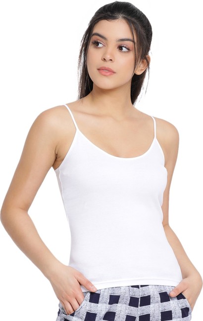 White Camisoles And Slips - Buy White Camisoles And Slips Online