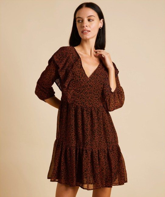 Robe discount babydoll bershka