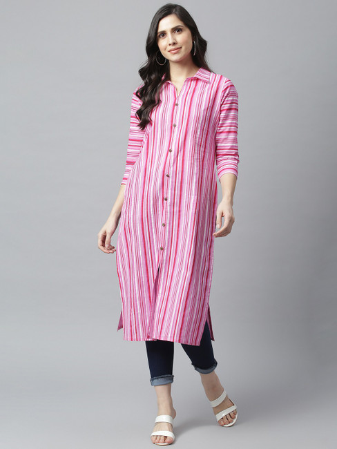 Cotton Kurtis - Buy Pure Cotton Kurtas u0026 Kurtis For Women Online at Best  Prices In India | Flipkart.com