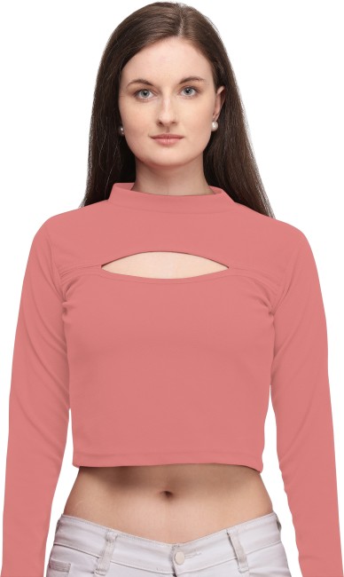 Long Sleeve Crop Tops - Buy Long Sleeve Crop Tops online at Best Prices in  India