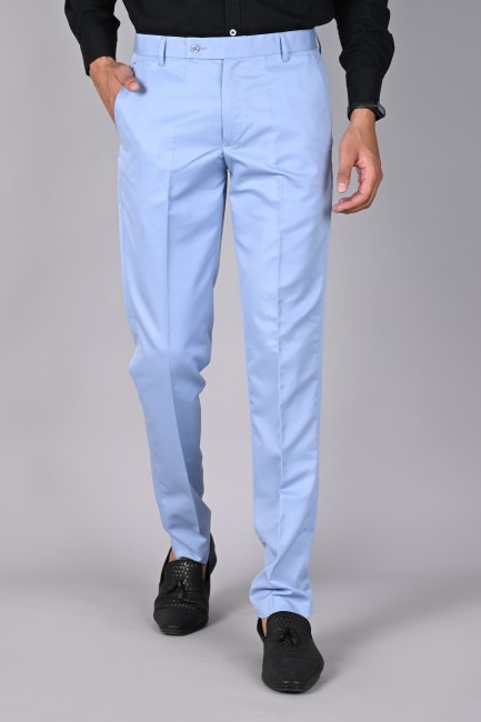 CHALODIA Regular Fit Women Blue Trousers  Buy CHALODIA Regular Fit Women Blue  Trousers Online at Best Prices in India  Flipkartcom