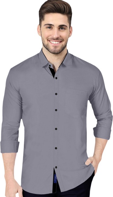Buy Grey Shirts for Men by NETPLAY Online  Ajiocom