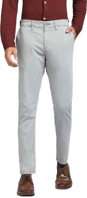 Jack  Jones Mens Slim Fit Formal Trousers 12158238Light Grey  Melange54W x 34L  Amazonin Fashion